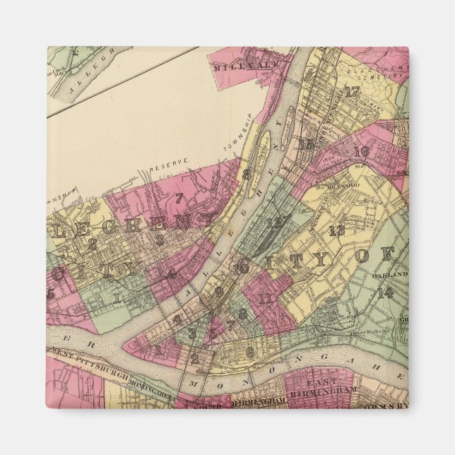 Pittsburgh, Allegheny Magnet (Framsidan)