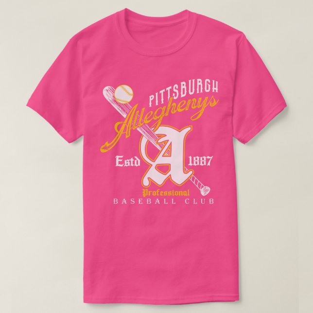 Pittsburgh Alleghenys T Shirt (Design framsida)