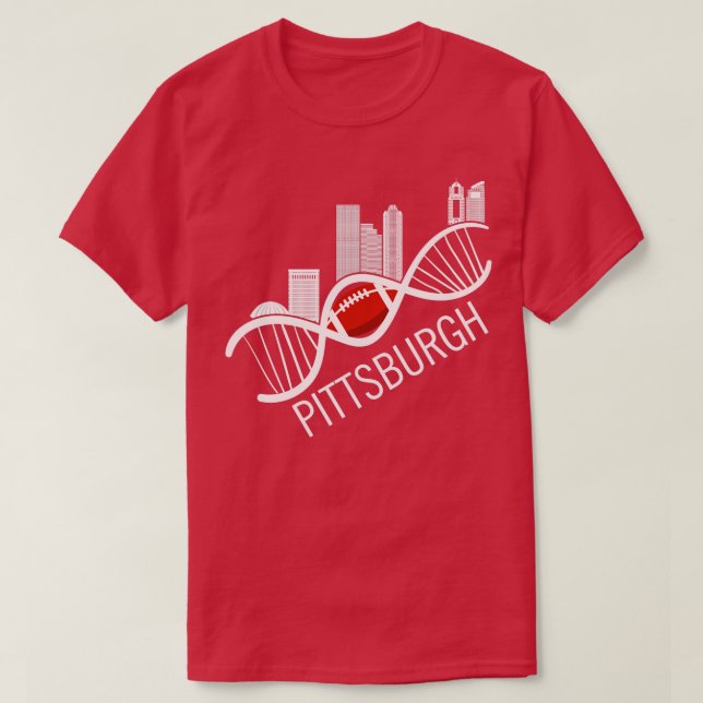 Pittsburgh American Football USA Pennsylvania USA T Shirt (Design framsida)