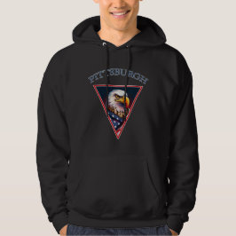 Pittsburgh American Örn Hoodie