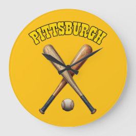 Pittsburgh Baseball Stor Klocka