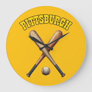 Pittsburgh Baseball Stor Klocka