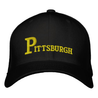 Pittsburgh Big P Olde Fashioned Broderad Keps