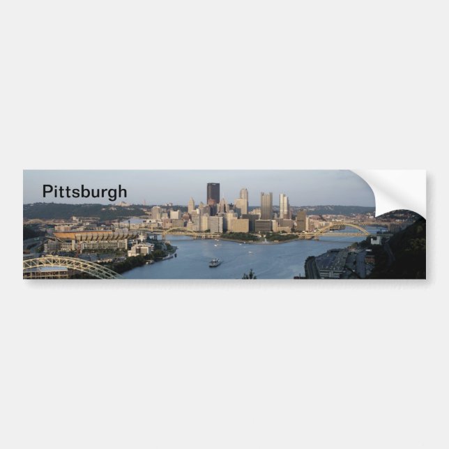 Pittsburgh bildekal (Framsidan)