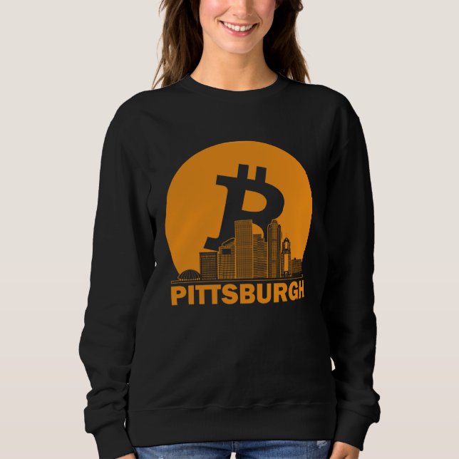 Pittsburgh Bitcoin Maximalist  Bitcoin Pittsburgh  T Shirt (Framsida)
