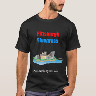 Pittsburgh blågräsmörk tee