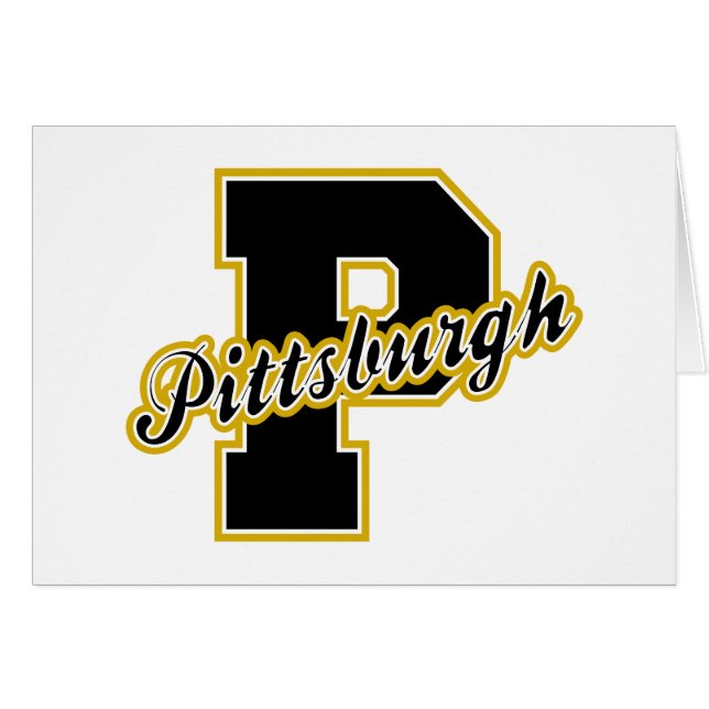 Pittsburgh brev OBS kort (Framsidan Horizontal)