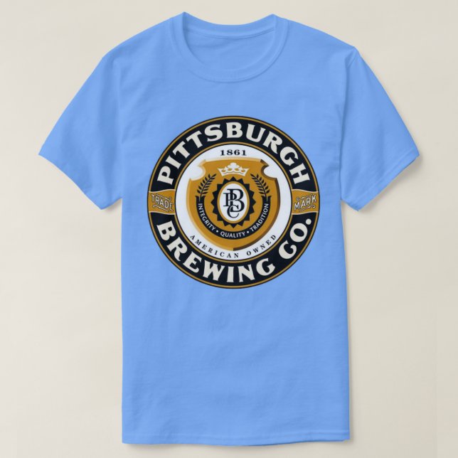 Pittsburgh Brewing Co-klassique T Shirt (Design framsida)