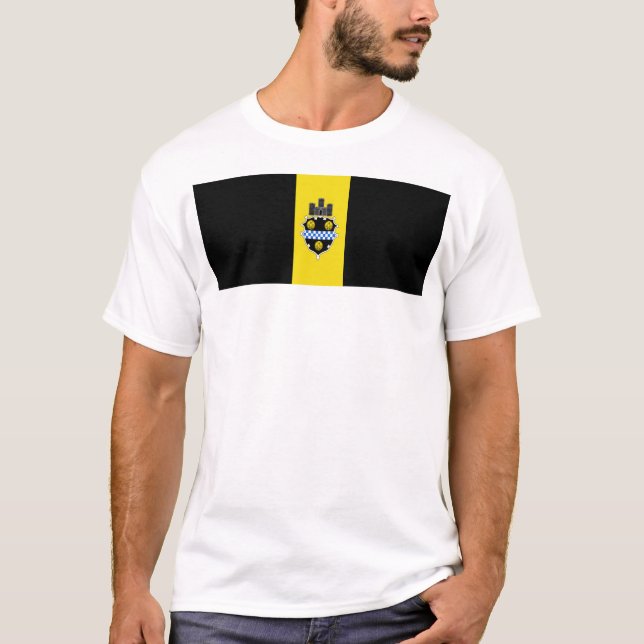 Pittsburgh City flagga T Shirt (Framsida)