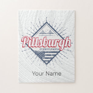 Pittsburgh City United Stater Pennsylvania USA Pussel