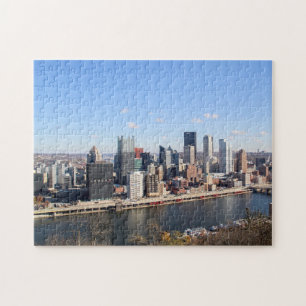 Pittsburgh Cityscape Jigszle Puzzle Pussel
