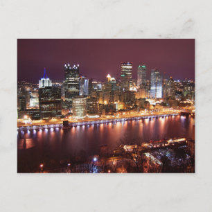 Pittsburgh Cityscape Vykort