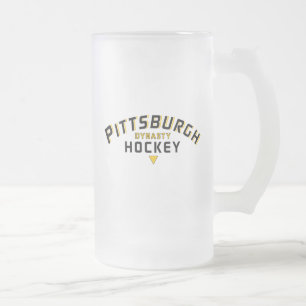 Pittsburgh Dynasty Hockey Frostad Glas Mugg