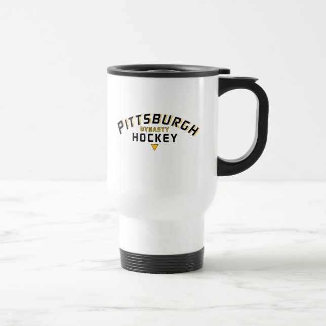 Pittsburgh Dynasty Hockey White Resemugg (Höger)