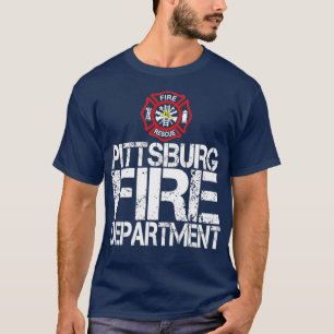 Pittsburgh Fire Dept med familjen Florian Kor T Shirt