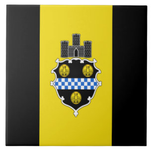 Pittsburgh flagga kakelplatta