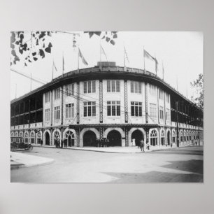 Pittsburgh för Forbes fältstadion baseball Poster