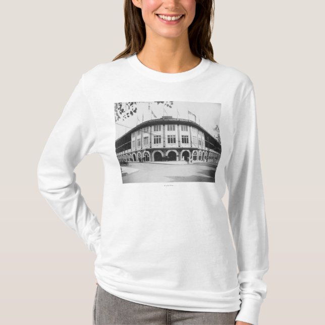 Pittsburgh för Forbes fältstadion baseball Tee Shirt (Framsida)