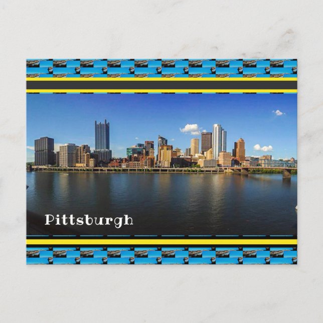 Pittsburgh-fotovykort Vykort (Framsida)