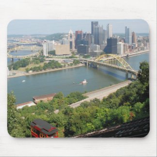 Pittsburgh från Mt. Washington Musmatta