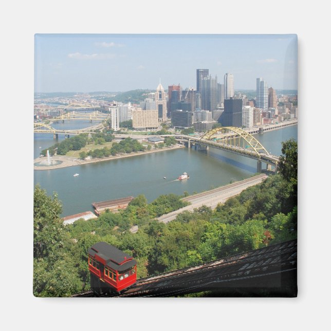 Pittsburgh från Washington Magnet (Framsidan)