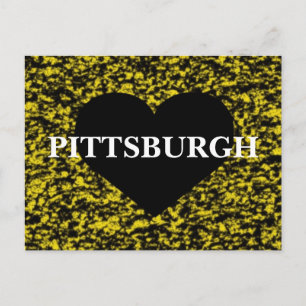 Pittsburgh Heart Vykort