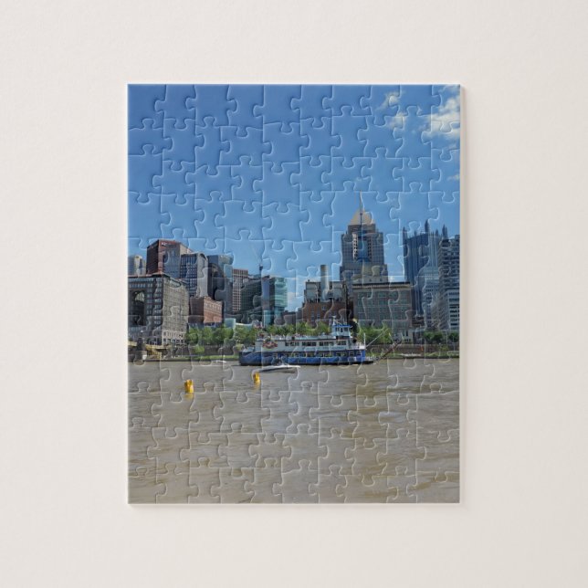 Pittsburgh horisont från PNC parkerar Pussel (Vertikal)
