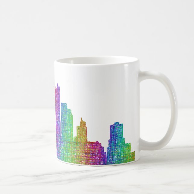 Pittsburgh horisont kaffemugg (Höger)