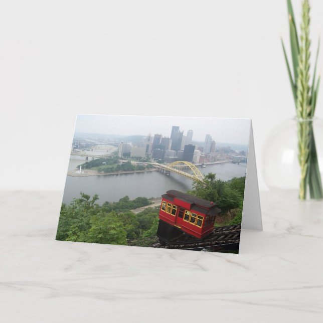 Pittsburgh horisont kort (Framsida)