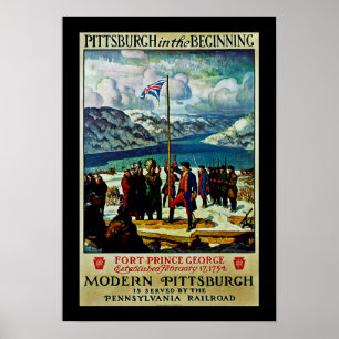 Pittsburgh i början poster