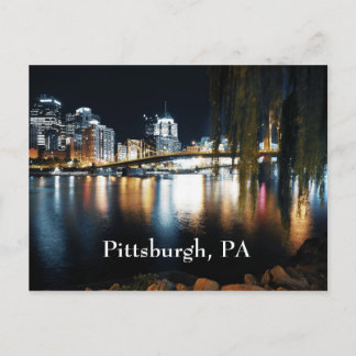 Pittsburgh i färg vykort