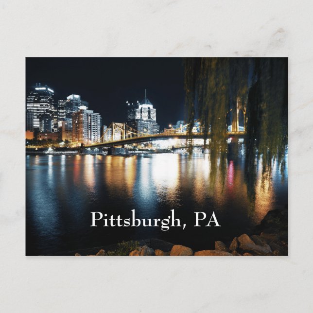 Pittsburgh i färg vykort (Framsida)
