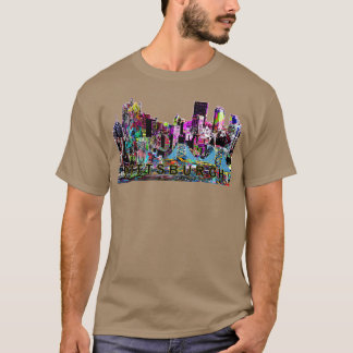 Pittsburgh i graffiti t shirt