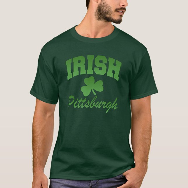 Pittsburgh irländare t-shirt (Framsida)