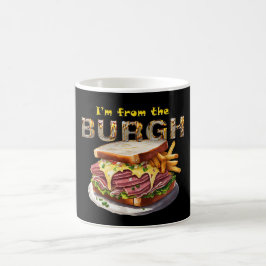 Pittsburgh - "Jag är från Burgh" Kaffemugg