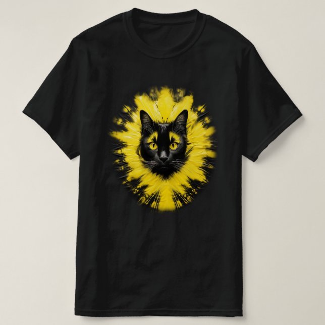 Pittsburgh Katt T Shirt (Design framsida)