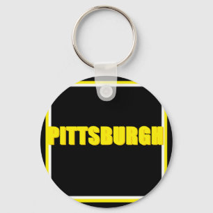 Pittsburgh Keychain Nyckelring