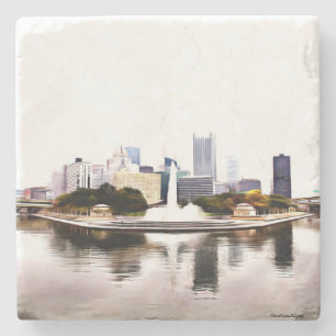 Pittsburgh kustfartyg underlägg sten