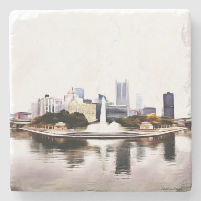 Pittsburgh kustfartyg underlägg sten (Framsidan)