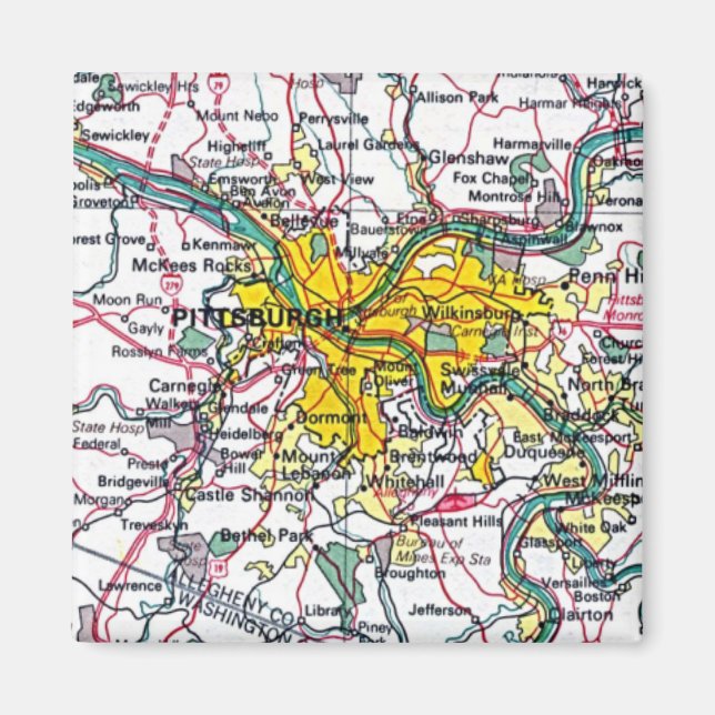 Pittsburgh Magnet (Framsidan)