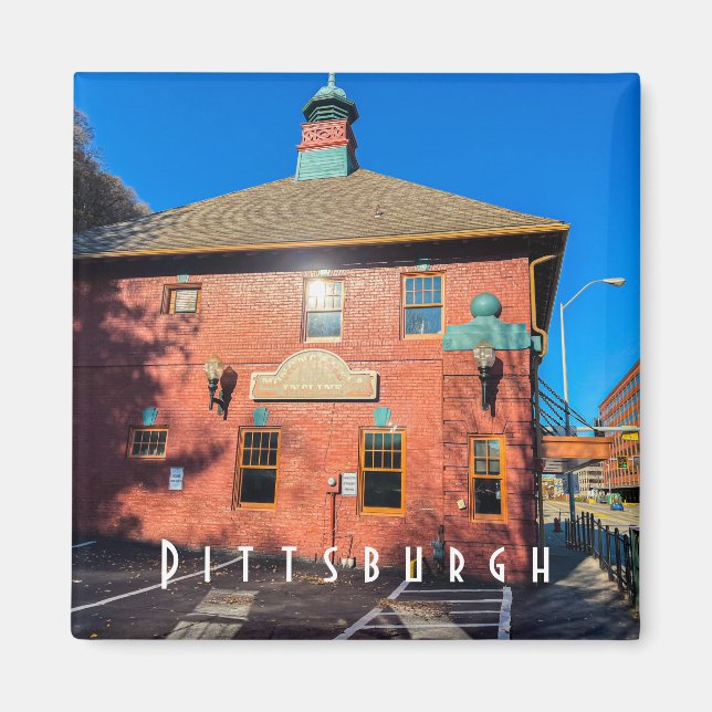 Pittsburgh Moncahella Magnet (Framsidan)