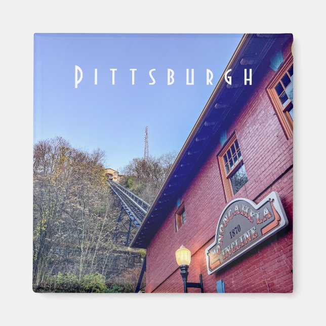 Pittsburgh Moncahella Magnet (Framsidan)