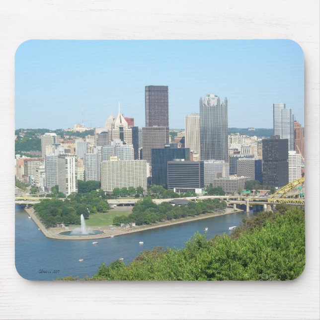 Pittsburgh Mousepad Musmatta (Framsidan)
