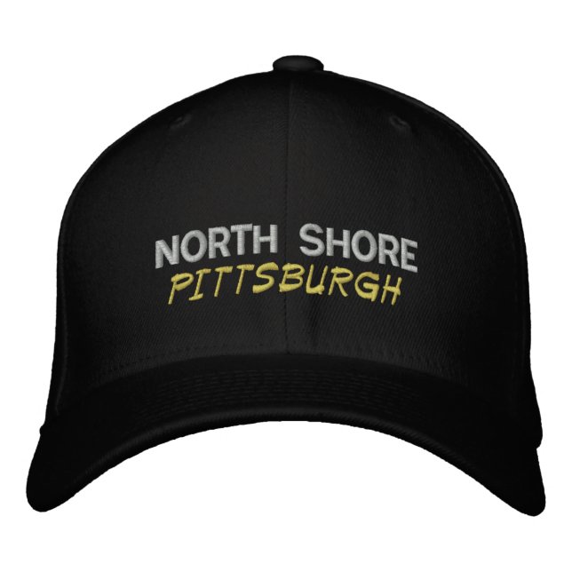 Pittsburgh North Shore Boll Cap Broderad Keps (Framsida)