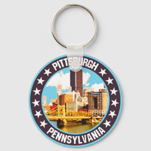 Pittsburgh Nyckelring
