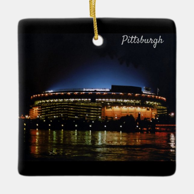 Pittsburgh Ornament Three Rivers Stadium (Framsida)