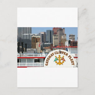 Pittsburgh Pa-fotografi Vykort