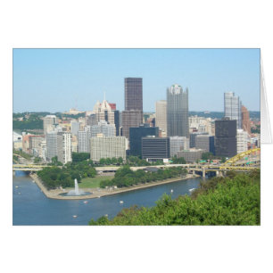 Pittsburgh, PA Hälsningskort