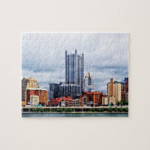 Pittsburgh PA Siluett Pussel