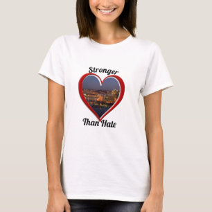 Pittsburgh PA starkare än Hate T Shirt